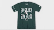 Michigan State "Go Green, Give Blood" t-shirt