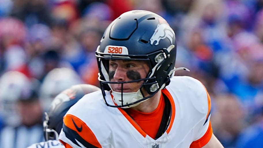 Denver Broncos quarterback Bo Nix