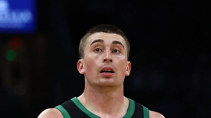 Apr 10, 2026; Boston, Massachusetts, USA; Boston Celtics guard Payton Pritchard (11) during the second half against the Boston Celtics at TD Garden. Mandatory Credit: Winslow Townson-Imagn Images