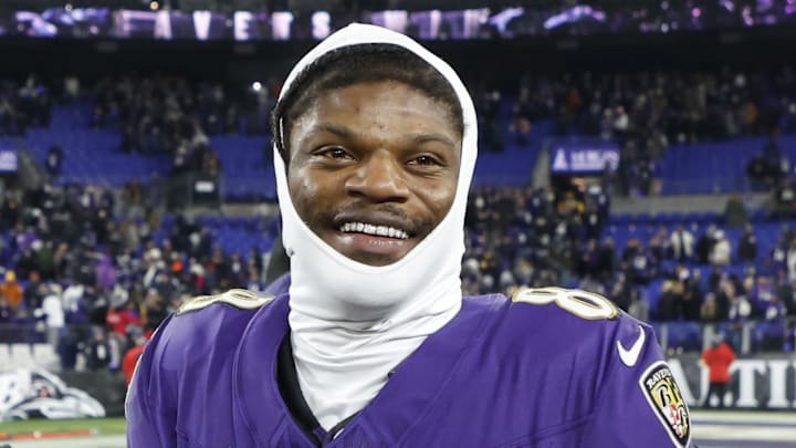 Baltimore Ravens quarterback Lamar Jackson