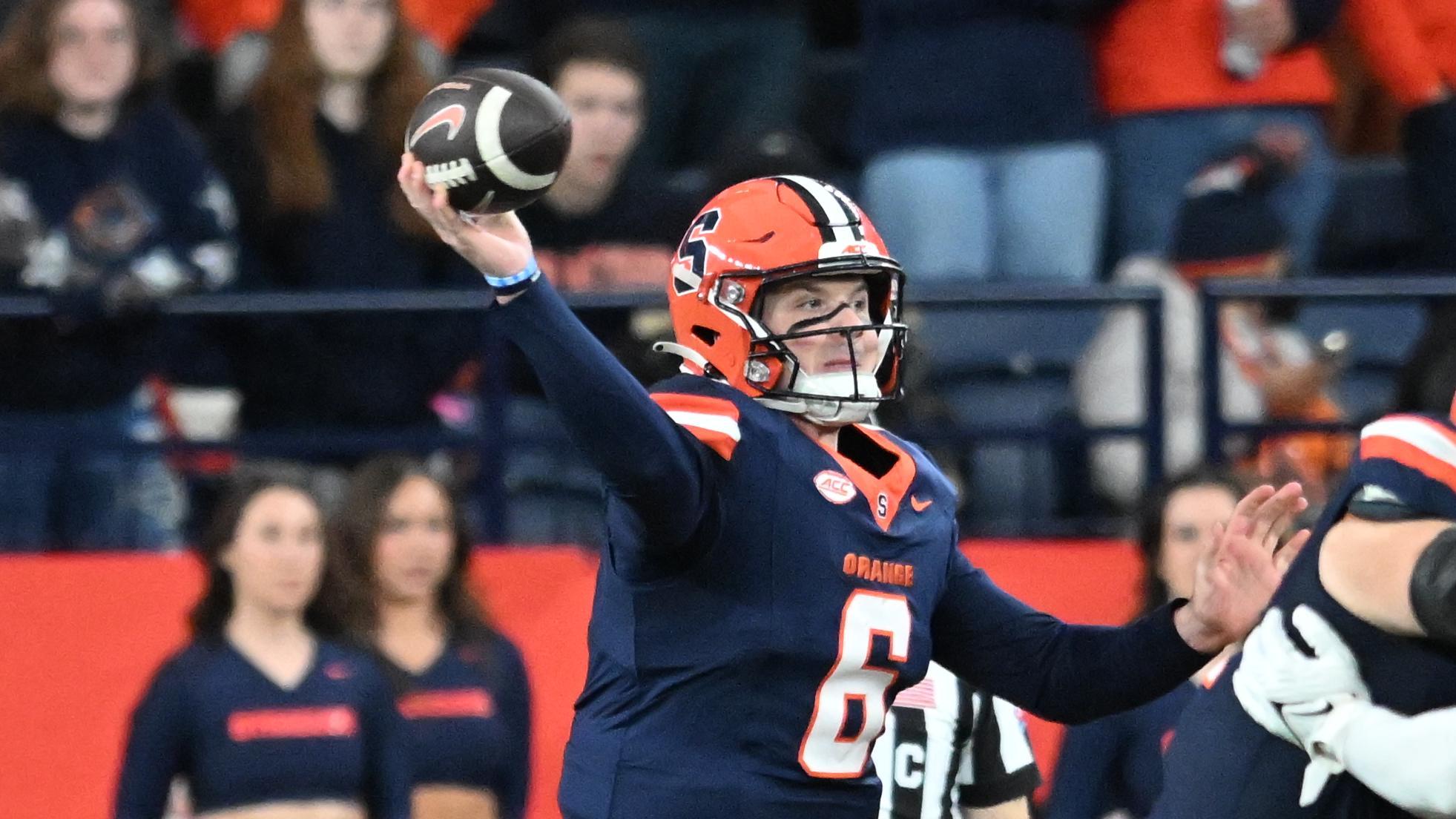 Syracuse Coach Hopes for McCord's Eligibility Decision
