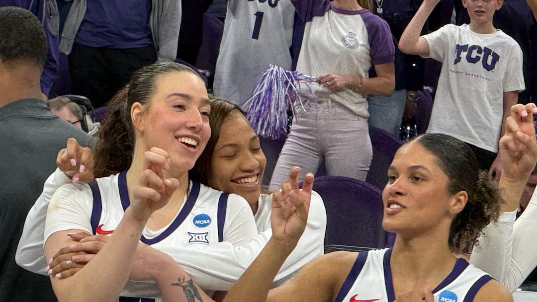 TCU vs US San Diego: TCU Celebrates their 1st Round Win of the NCAA Tournament