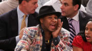 Celebrities Attend Washington Wizards vs New York Knicks Game - December 6, 2006