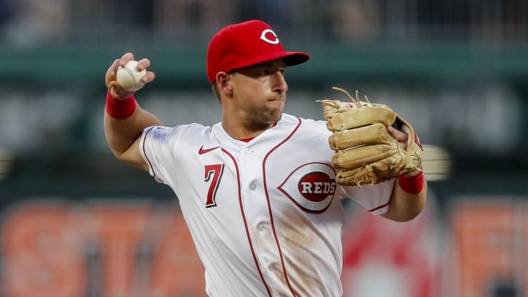 Cincinnati Reds third baseman Spencer Steer.