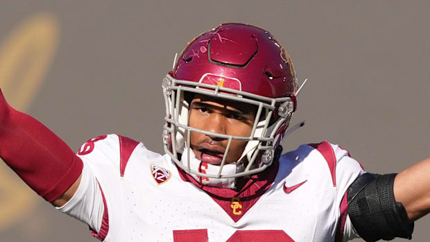 USC Trojans Lincoln Riley Jayden Maiava Michigan Wolverines Sherrone Moore Bryce Underwood Makai Lemon Big Ten Eric Gentry 