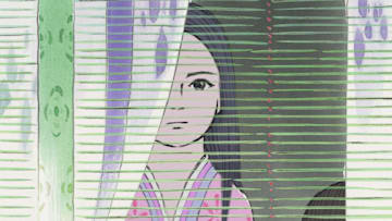 GKIDS Presents Studio Ghibli Fest 2019 'The Tale of The Princess Kaguya'.. A powerful and soaring epic, based on a legendary Japanese folktale, redefines animated storytelling from director and Studio Ghibli co-founder Isao Takahata. Experience Takahata’s final film that was nominated for an Academy Award® and hailed as a masterpiece by critics.. Image Courtesy Studio Ghibli, Fathom Events