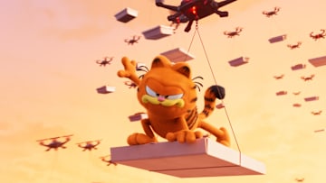 Garfield - voice by Chris Pratt © 2023 Project G Productions, LLC