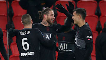 Sergio Ramos, Thilo Kehrer, Marco Verratti, Leandro Paredes - PSG 2023