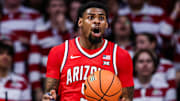 Arizona Wildcats guard KJ Lewis (5).