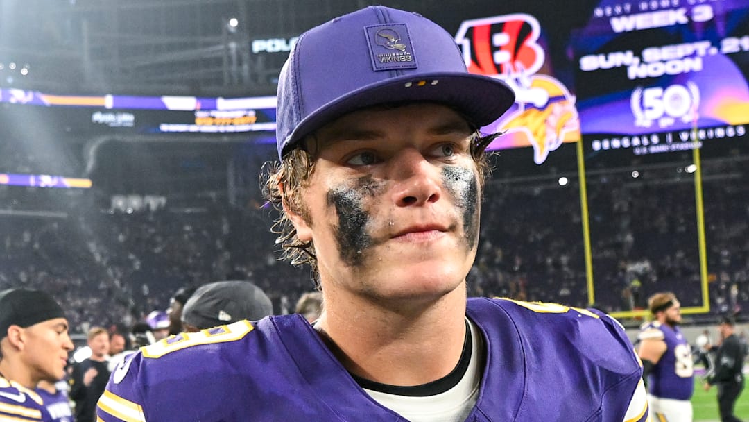 Minnesota Vikings QB J.J. McCarthy