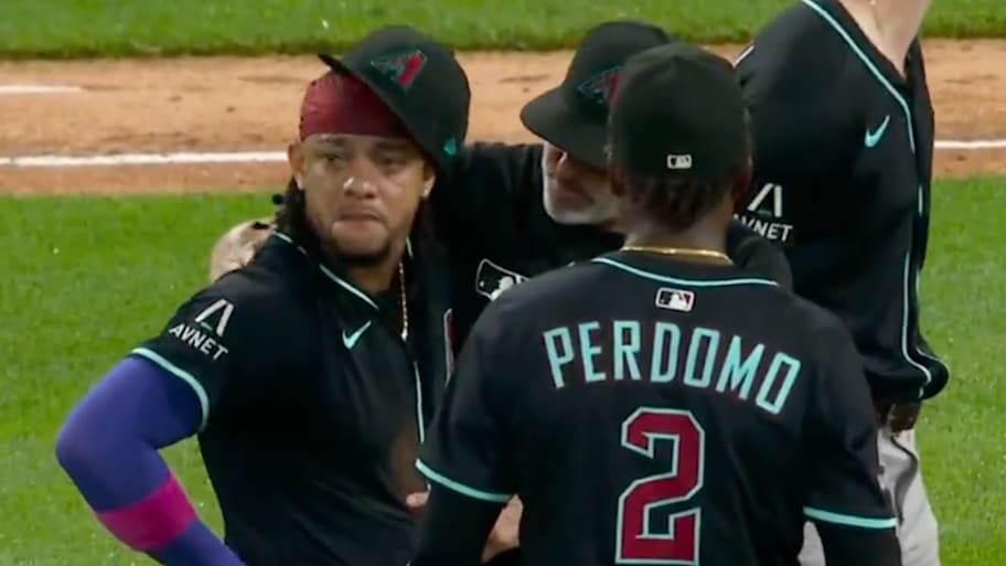 Ketel Marte was subjected to a cruel fan on Tuesday night.  | JomBoy Media on X