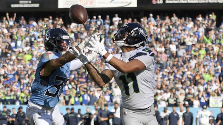 Jaxon SmithNjigba propels Seahawks to halftime