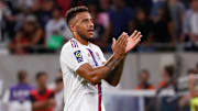 Corentin Tolisso est sorti sur blessure.