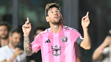 Lionel Messi took the lead in the MLS Golden Boot race in Miami's 3–1 win over the LA Galaxy. 