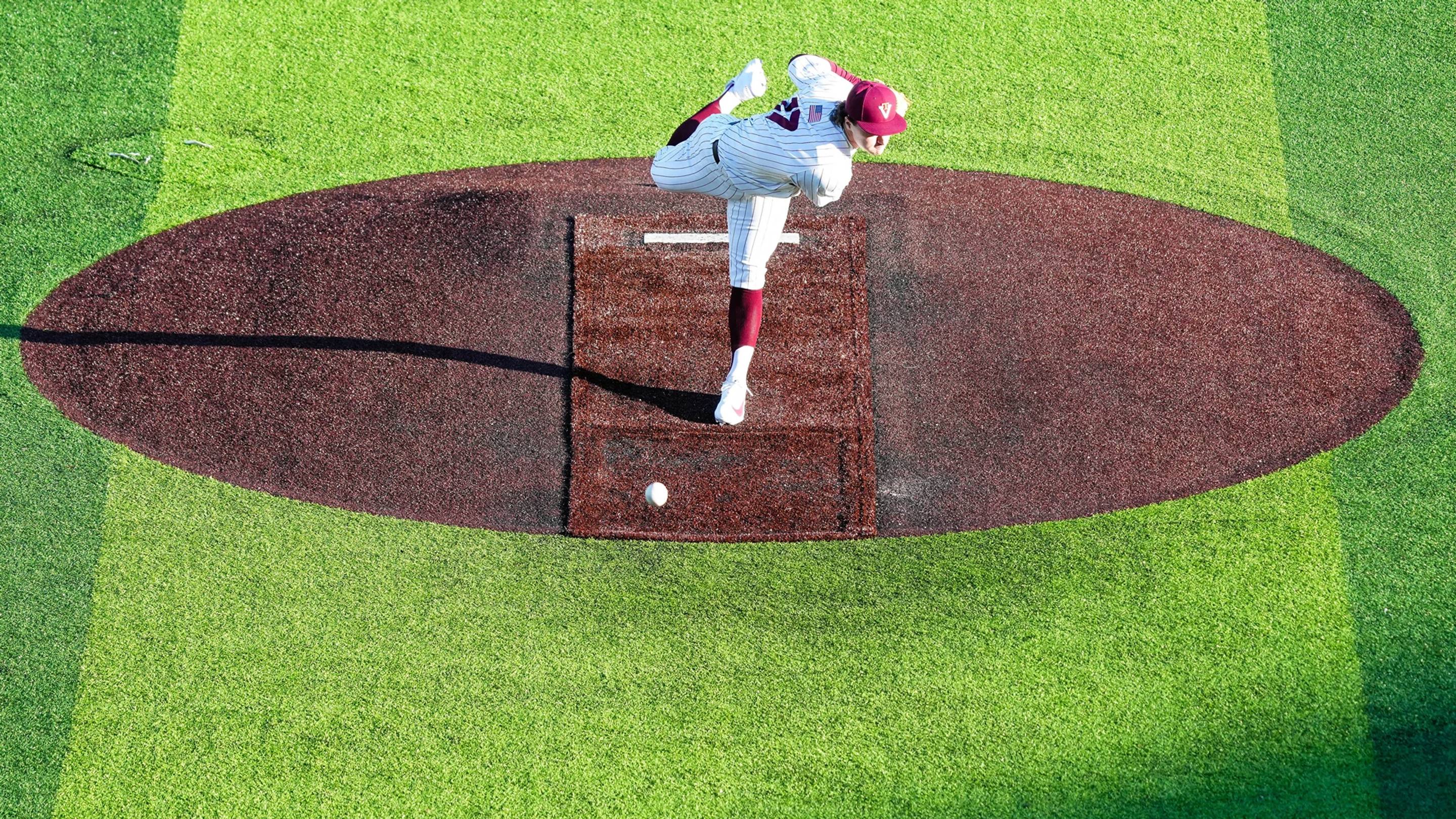 BLACKSBURG, Va. — Brett Renfrow delivers a pitch.