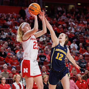 Nebraska guard Britt Prince was one of five double-digit scorers in NU's season-opening win over Northwestern State.