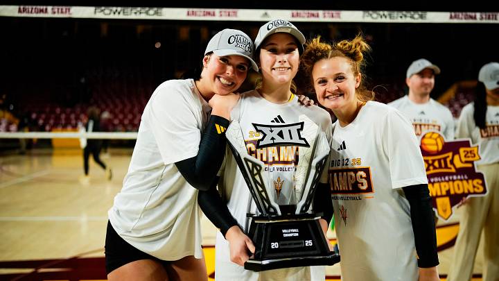 The Sun Devils are ranked No.1. The Sun Devils are ranked No.1.