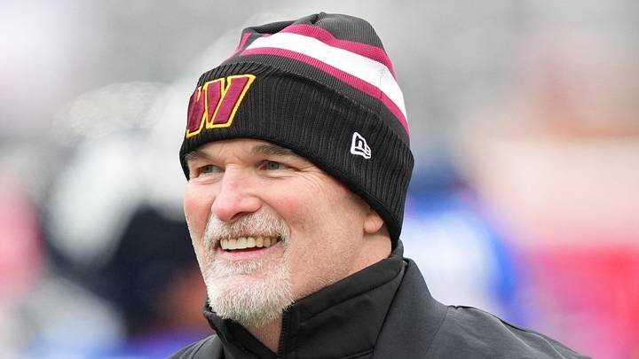 Washington Commanders head coach Dan Quinn (Robert Deutsch-Imagn Images)