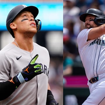 Aaron Judge and Cal Raleigh are the two front-runners for American League MVP coming out of the All-Star break.
