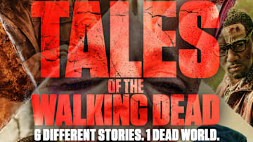 Terry Crews as Joe, Parker Posey as Blair, Jessie T. Usher as Davon, Anthony Edwards as Dr. Everett, Samantha Morton as Dee, Daniella Pineda as Idalia - Tales of the Walking Dead _ Season 1, Key Art - Photo Credit: Curtis Bonds Baker/AMC