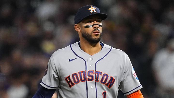 Houston Astros third baseman Carlos Correa