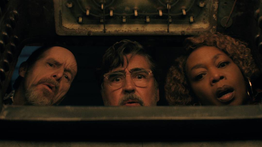 The Boroughs. (L to R) Denis O’Hare as Wally, Alfred Molina as Sam, Alfre Woodard as Judy in The Boroughs The Boroughs. (L to R) Denis O’Hare as Wally, Alfred Molina as Sam, Alfre Woodard as Judy in The Boroughs