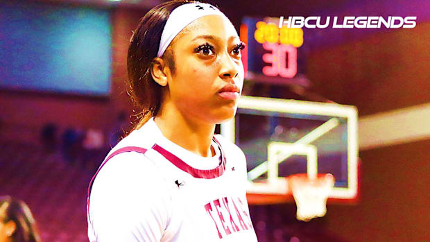 Jaida Belton vs. Prairie View A&M at H&PE Arena