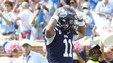 Mississippi Rebels wide receiver Jordan Watkins (11)