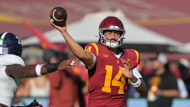 USC Football USC Trojans Jayden Maiava Purdue Boilermakers College Football Big Ten Football quarterback Missouri State Bears