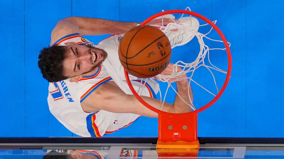 The Thunder are 11-point favorites in Game 2 of the NBA Finals. | Julio Cortez-Pool Photo via Imagn Images