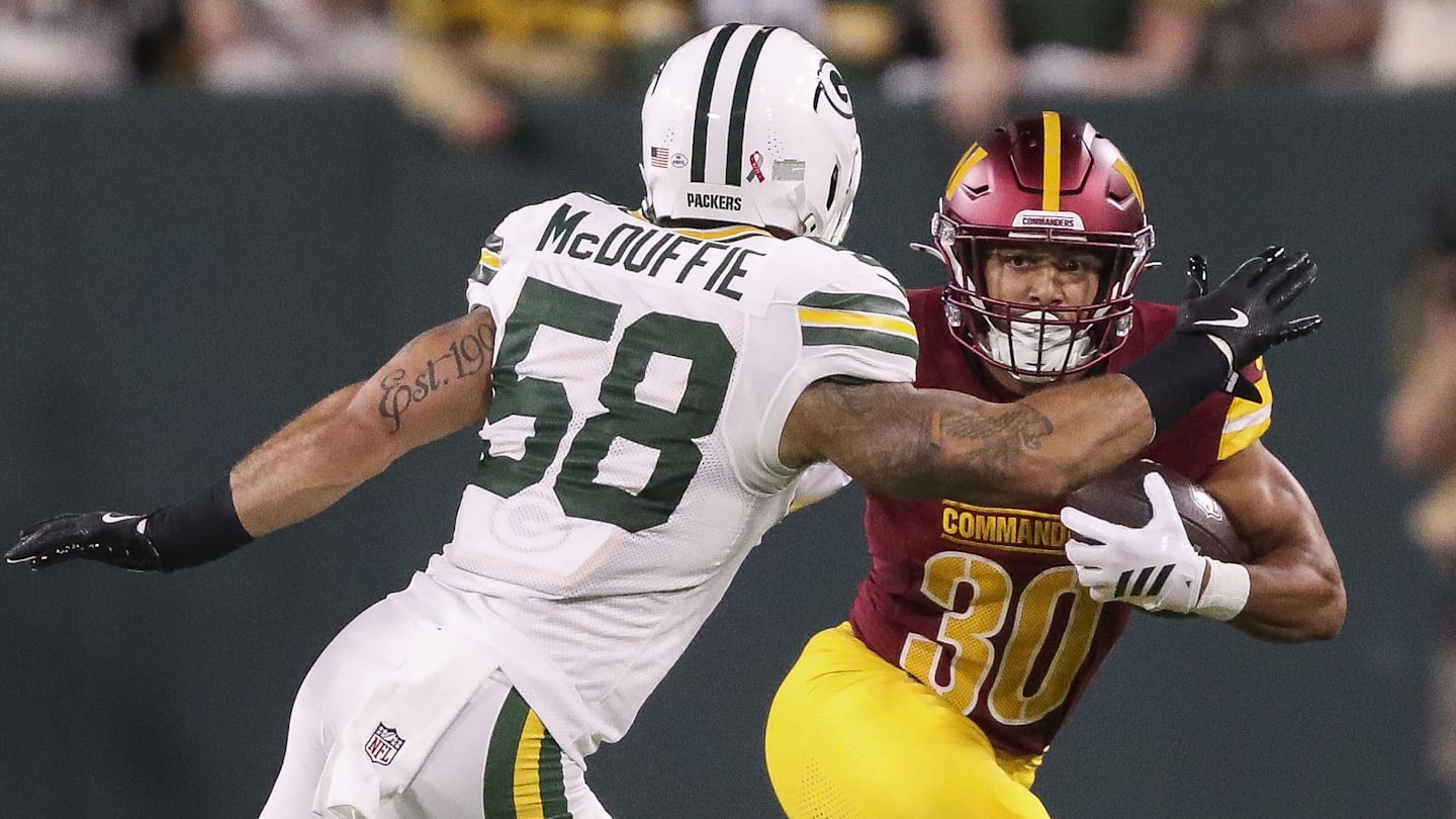Commanders' Austin Ekeler to Miss Remainder of Season With Achilles Injury