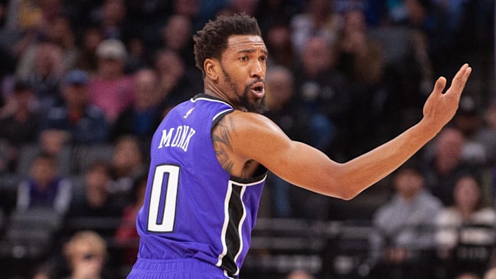 Sacramento Kings guard Malik Monk.