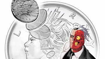 Two-Face #1 main cover by Baldemar Rivas. Image courtesy DC Comics