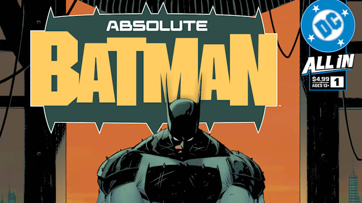 Absolute Batman No 1. Image courtesy DC Comics