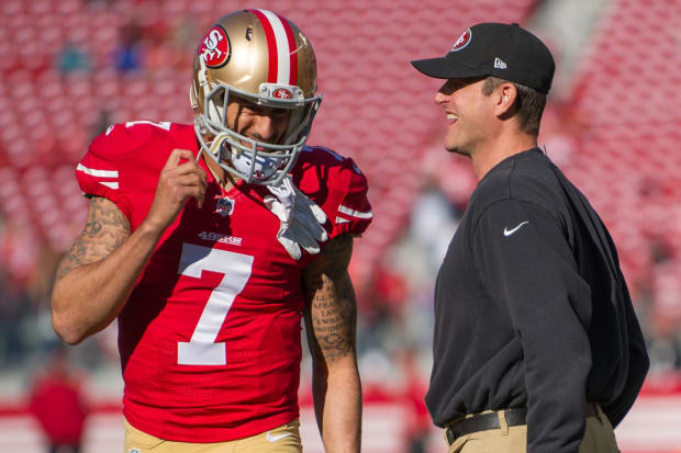 Colin Kaepernick Jim Harbaugh