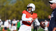 5-Star freshman Deuce Knight might find a role available to him in 2025 behind starter Jackson Arnold.