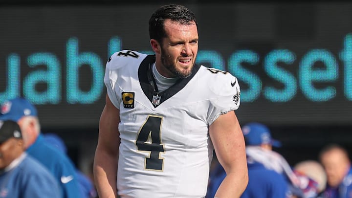 New Orleans Saints quarterback Derek Carr