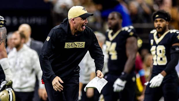 New Orleans Saints interim head coach Darren Rizzi