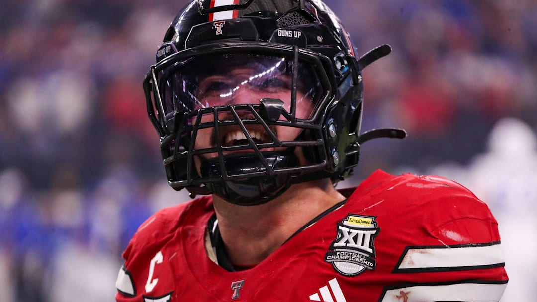 Texas Tech linebacker Jacob Rodriguez