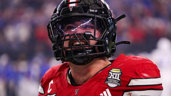 Texas Tech linebacker Jacob Rodriguez