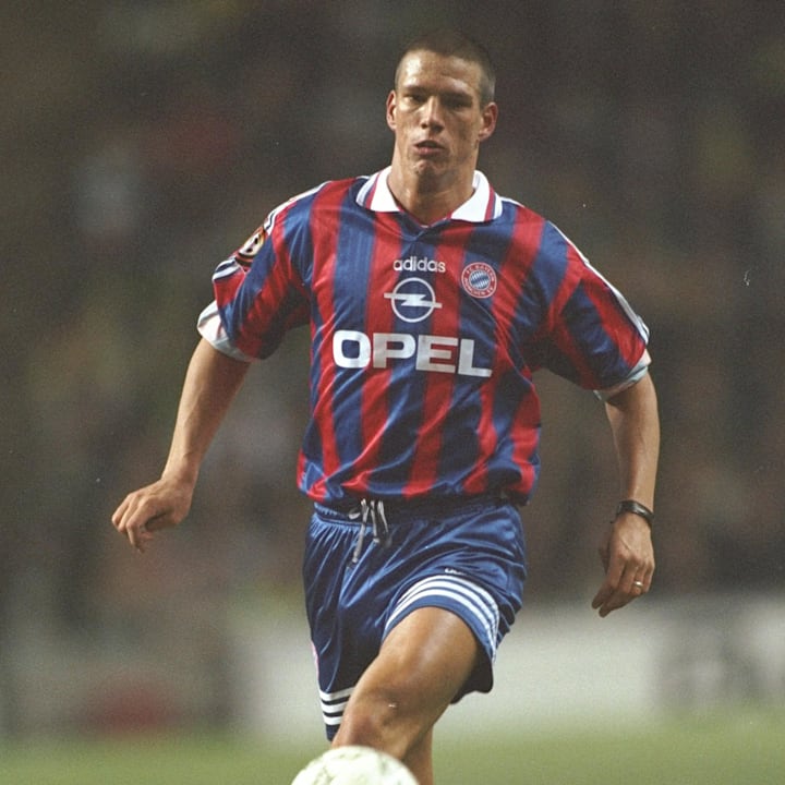 Christian Ziege of Bayern Munich in action