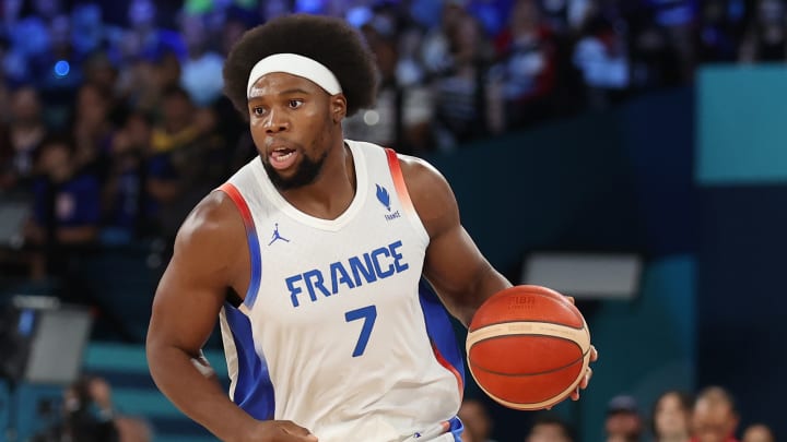 Guerschon Yabusele disputó los Juegos Olímpicos de París 2024 con la selección de baloncesto de Francia 