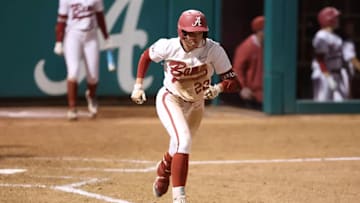Kali Heivilin had two home runs and six RBIs to lead the Crimson Tide's 12-3 win against Iowa at the Spring Break Showdown on Friday at Rhoads Stadium.