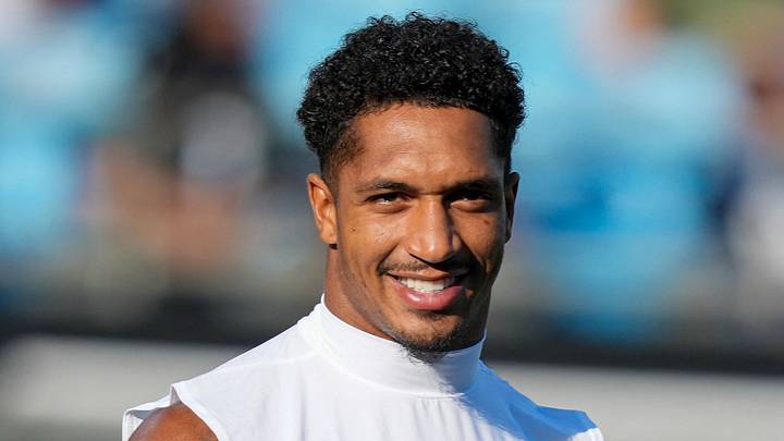 Carolina Panthers running back Chuba Hubbard