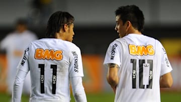 Neymar vai reencontrar Felipe Anderson, agora rival