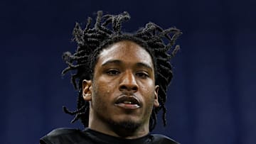 DJ Giddens of the 2025 NFL Scouting Combine