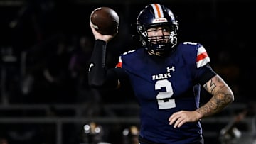 Nashville Christian quarterback Jared Curtis (2)