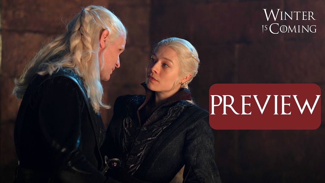 Matt Smith (Daemon Targaryen) and Emma D'Arcy (Rhaenyra Targaryen) in House of the Dragon season 3. Matt Smith (Daemon Targaryen) and Emma D'Arcy (Rhaenyra Targaryen) in House of the Dragon season 3.