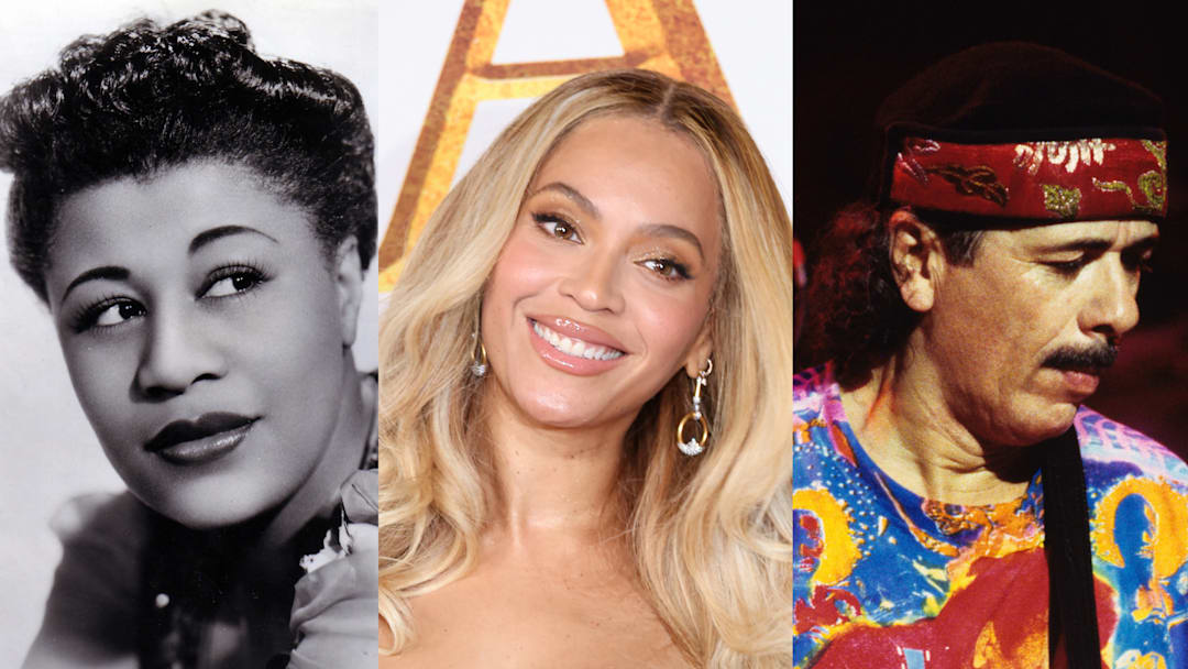 Ella Fitzgerald, Beyoncé, Carlos Santana
