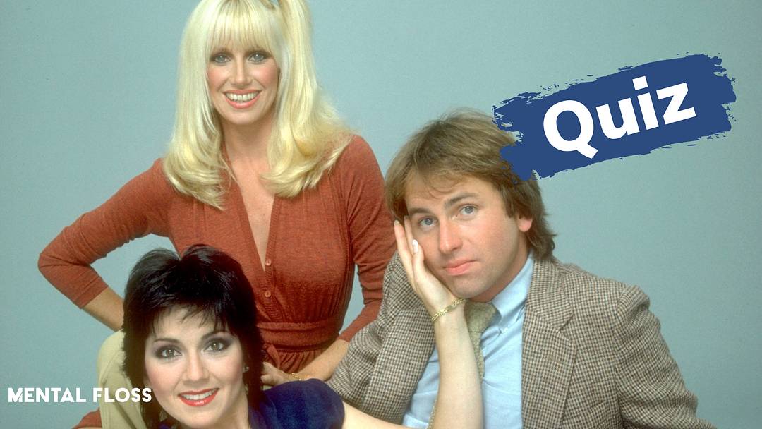 Joyce DeWitt (Janet), Suzanne Somers (Chrissy), John Ritter (Jack) in ‘Three’s Company’